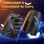 Men's App-Controlled Masturbator and Vibrating Trainer