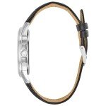 Bulova Men's Precisionist Calendar Watch with Leather Strap
