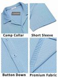 COOFANDY Men's Casual Button Down Beach Shirt