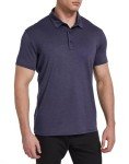 6 Pack Men's Moisture-Wicking Polo Shirts Set