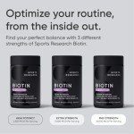 Biotin with Organic Coconut Oil - 10,000 MCG