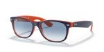 Ray-Ban New Wayfarer Square Sunglasses - Blue/Orange