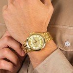 Citizen Quartz Men's Gold-Tone Stainless Steel Watch