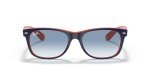 Ray-Ban New Wayfarer Square Sunglasses - Blue/Orange