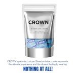Crown Lubricated Latex Condoms — 50 Count