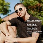 Hanes Men's X-Temp Short Sleeve Polo - Black