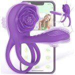 Vibrating Penis Ring and Girth Sleeve for Men