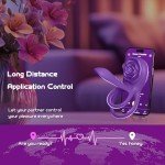 Vibrating Penis Ring and Girth Sleeve for Men