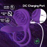 Vibrating Penis Ring and Girth Sleeve for Men