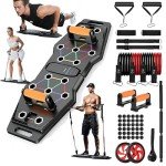25-in-1 Push-Up Board and Bar Set