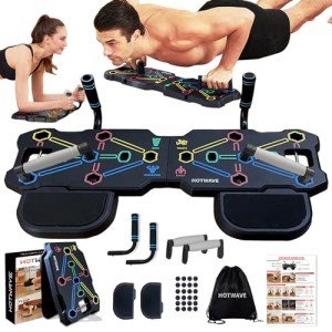 HOTWAVE 14-in-1 Push Up and Plank Trainer