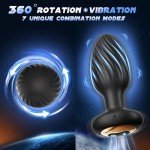 360° Rotating Prostate Massager with Remote Control