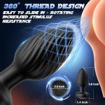 360° Rotating Prostate Massager with Remote Control
