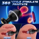 360° Rotating Prostate Massager with Remote Control