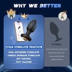 360° Rotating Prostate Massager with Remote Control