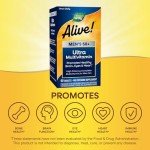 Alive! Men's 50+ High Potency Multivitamin, 60 Tablets
