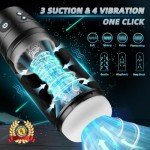 HABAKON Men's Hands-Free Masturbator with Vibrations