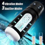HABAKON Men's Hands-Free Masturbator with Vibrations