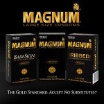 Trojan Magnum Large Lubricated Condoms - 12 Pack