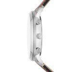 Fossil Men's Neutra Silver and Green Chronograph Watch