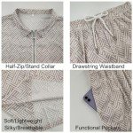 Men's Beige Short Set: Polo Shirt & Shorts