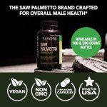 Saw Palmetto Supplement for Men’s Prostate Health