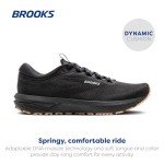 Brooks Men's Revel 7 Running Shoe - Black 12