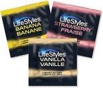 Lifestyles Luscious Flavors 100-Pack Condoms