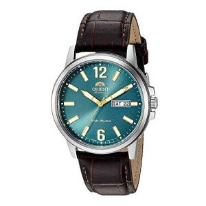 Orient Men's Brown Leather Automatic Sport Watch