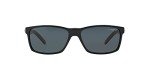 ARNETTE Polarized Sunglasses with Shiny Black Frame