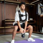 Adjustable Weighted Vest with Phone Holder - 11-20lb