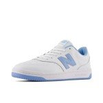 New Balance Men's BB80 Sneakers, White/Light Blue