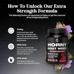 Extra Strength Horny Goat Weed for Men - 90 Capsules