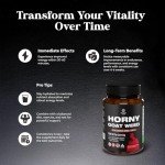 Extra Strength Horny Goat Weed for Men - 90 Capsules