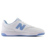 New Balance Men's BB80 Sneakers, White/Light Blue