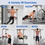 Men’s Power Tower Pull Up & Dip Station
