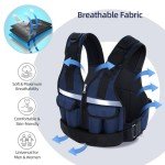 Adjustable Weighted Vest for Men - 2-40 lbs