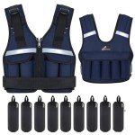 Adjustable Weighted Vest for Men - 2-40 lbs