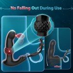 BEISAR Prostate Massager with Remote Control Vibrator