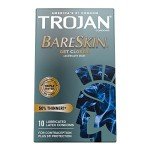Trojan Bareskin Ultra Thin Lubricated Condoms - 10 Pack