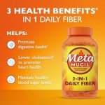 Metamucil 3-in-1 Fiber Capsules for Men 300ct