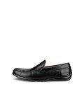 ECCO Men's Classic Black Driving Loafers, Size 10-10.5