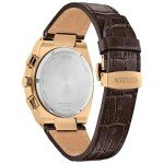 Citizen Men's Rose Gold Eco-Drive Chronograph Watch