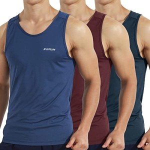 EZRUN Men's Quick Dry Sport Tank Top - Sleeveless