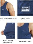 EZRUN Men's Quick Dry Sport Tank Top - Sleeveless