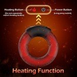 Luxonia Vibrating Heating Cock Ring for Men