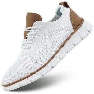 Men's Lightweight Breathable Oxford Business Sneakers