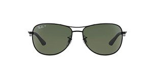 Ray-Ban RB3519 Matte Black Aviator Sunglasses