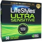 LifeStyles Ultra Sensitive 50 Count Condom Pack
