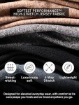 AHA SELECTED Men's Soft Performance Workout Joggers